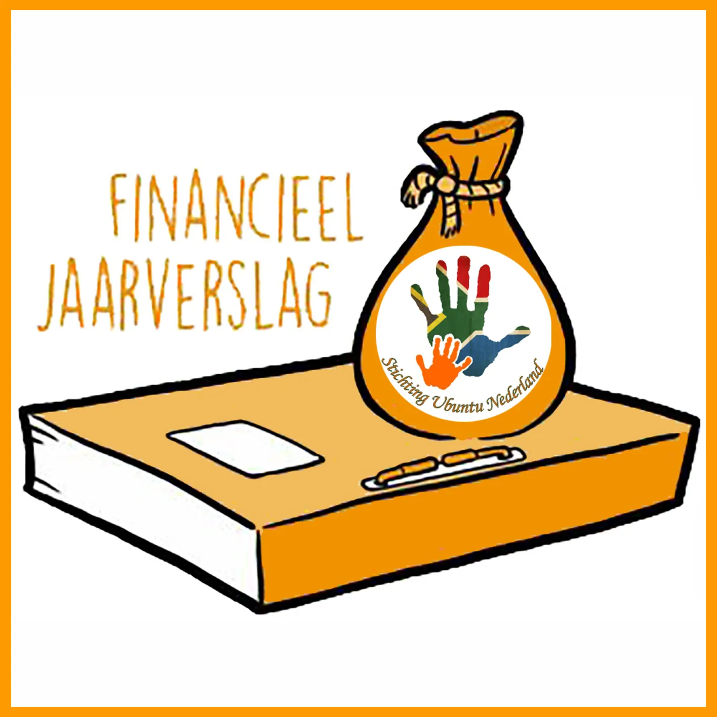 Een link naar het financieel jaarverslag van Stichting Ubuntu Nederland